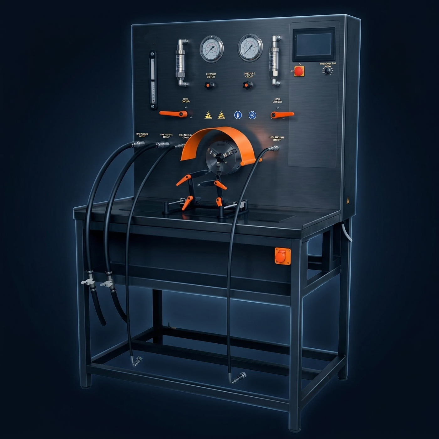 Banco de pruebas Oleohidráulica L y M